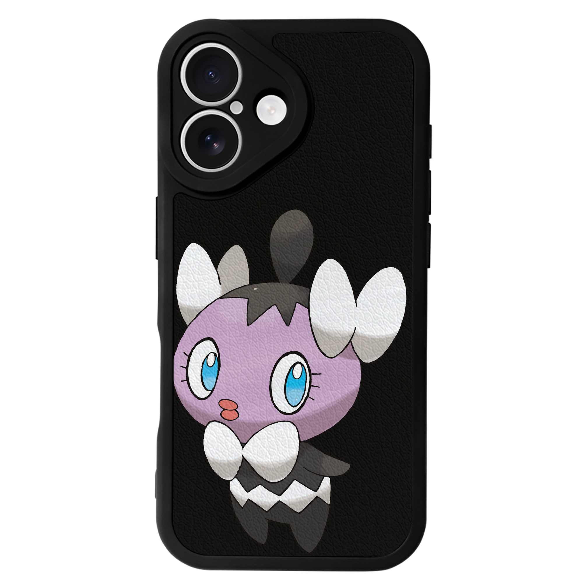 （画像用） ポケットモンスター Pokémon 【iPhone 16シリーズ対応】シリコンスマホケース（レザー調） 材質：シリコン